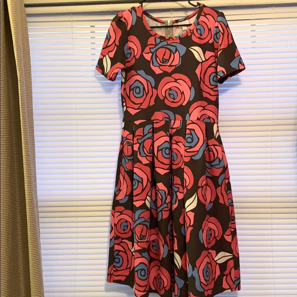 LuLaRoe Amelia Dress Size Large